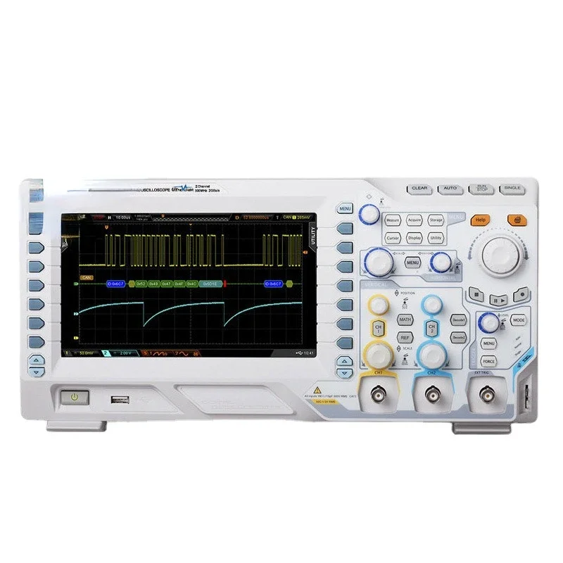 Oscilloscopio digitale elettrico Fine DS1202Z-E larghezza di banda 200M Dual Channel 1gsa/S frequenza di campionamento