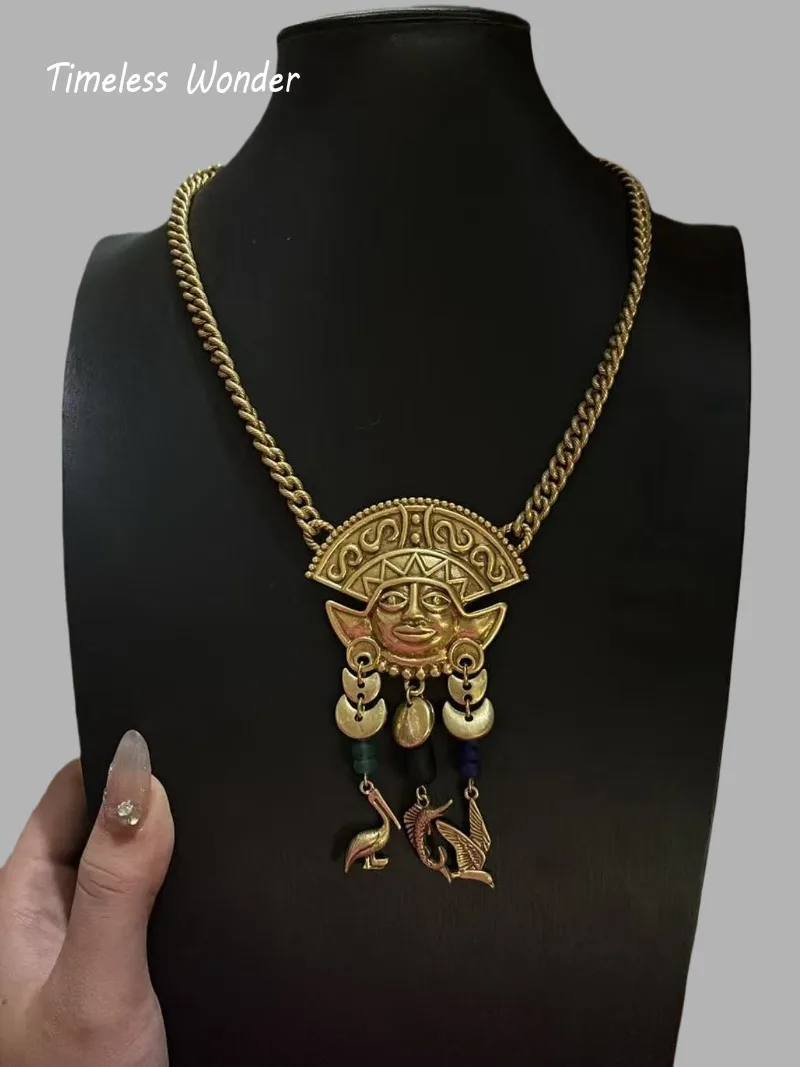 

Вневременная чудесная ретро-фигурка, очаровательные цепочки, ожерелье для женщин, дизайнерские ювелирные изделия, подиум, модный арт-деко, винтажный стиль 4526