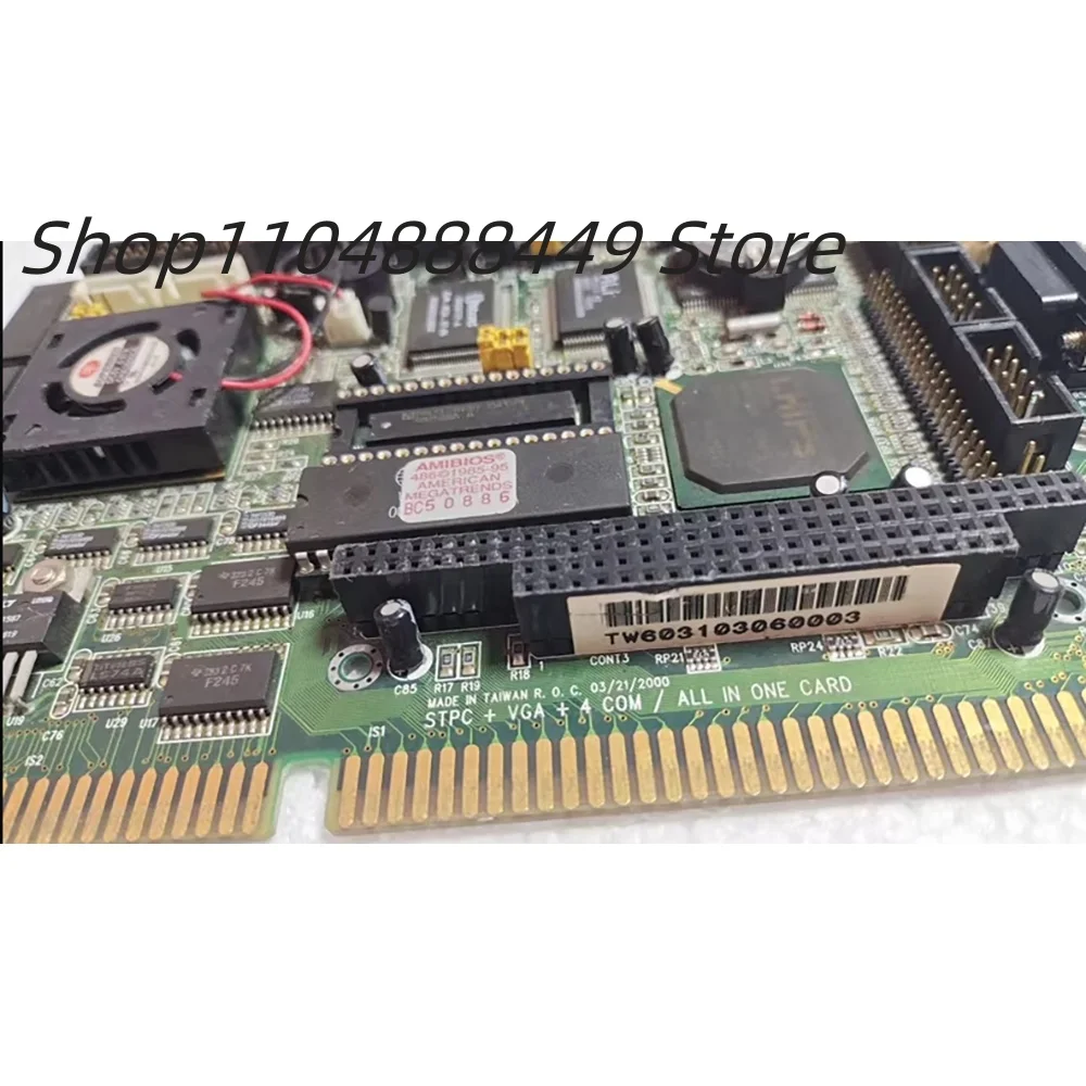 TW6031 TW603103060003 STPC + VGA + 4COM الكل في بطاقة واحدة isa اللوحة الأم للتحكم الصناعي