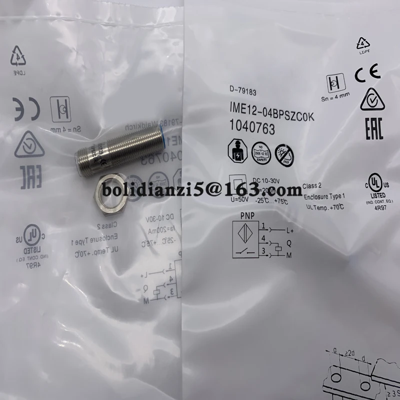 Nieuwe Nabijheidsschakelaar Sensor IME12-04BPPZC0S IME08-1B5PSZTOK IME08-1B5NOZT0S In Voorraad