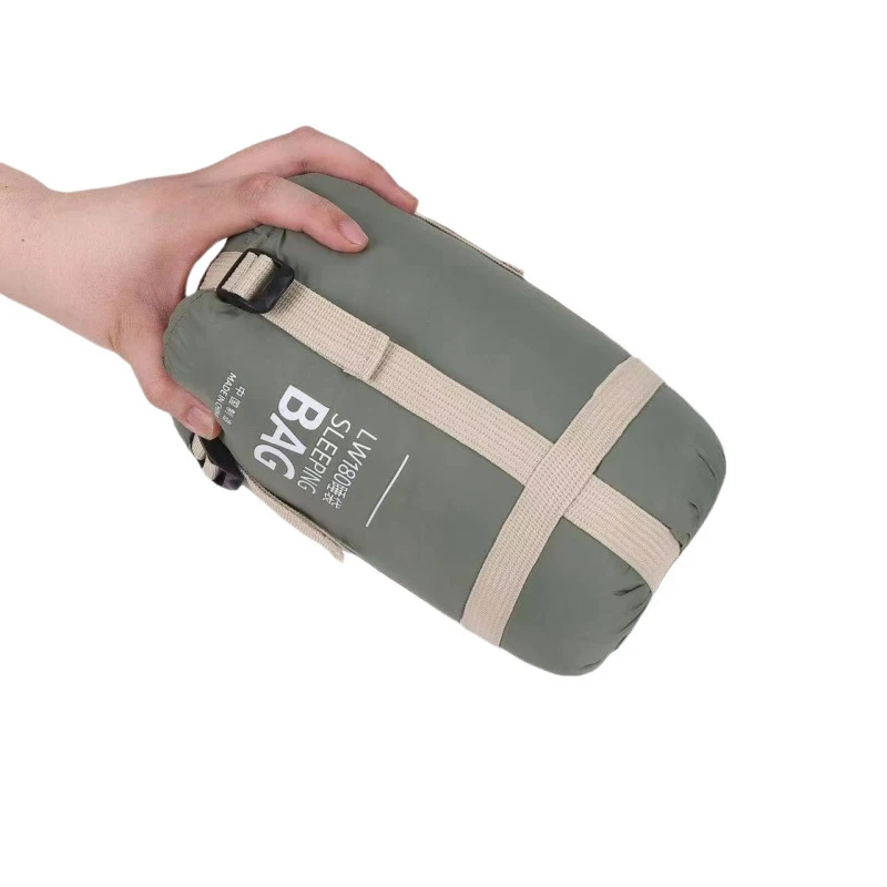 Outdoor Camping Ultralichte compacte slaapzak voor volwassenen Reizen Wasbaar donskatoen Isolatie Vuilafstotend Draagbaar Waterdicht - afbeelding 2