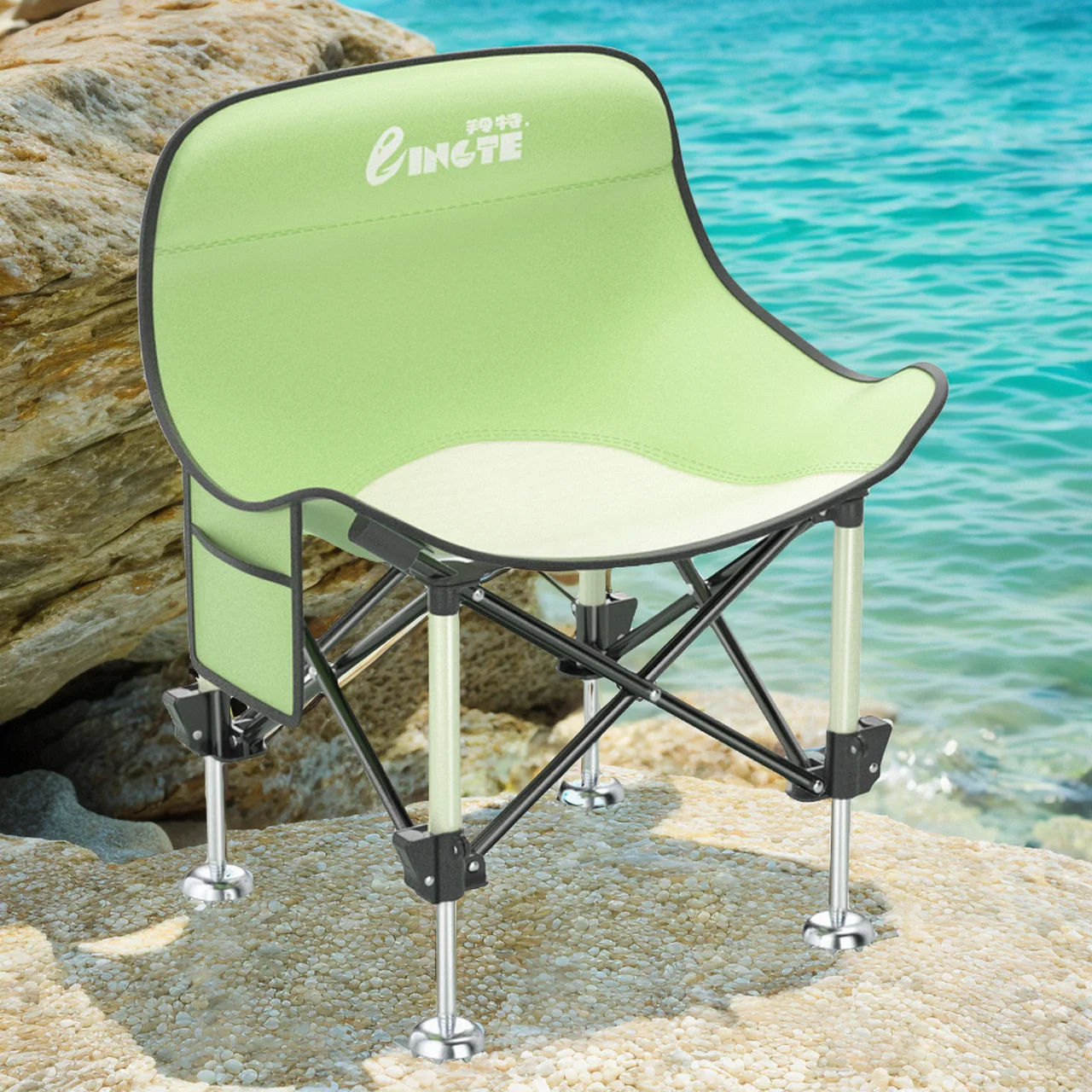 

Bench Folding Camping Lounger Chairs Tourist Stool Chaise Ergonomic Chair Lightweight Portable Beach Fishing Foldable