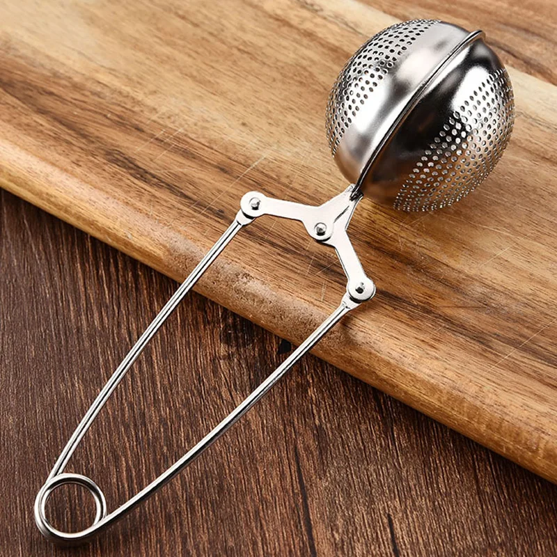 Long Handle Tea Infuser Stainless Steel Tea Strainer Filter Mesh Tea Ball Infuser Loose Leaf Green Puer Steeper Tea Accessories