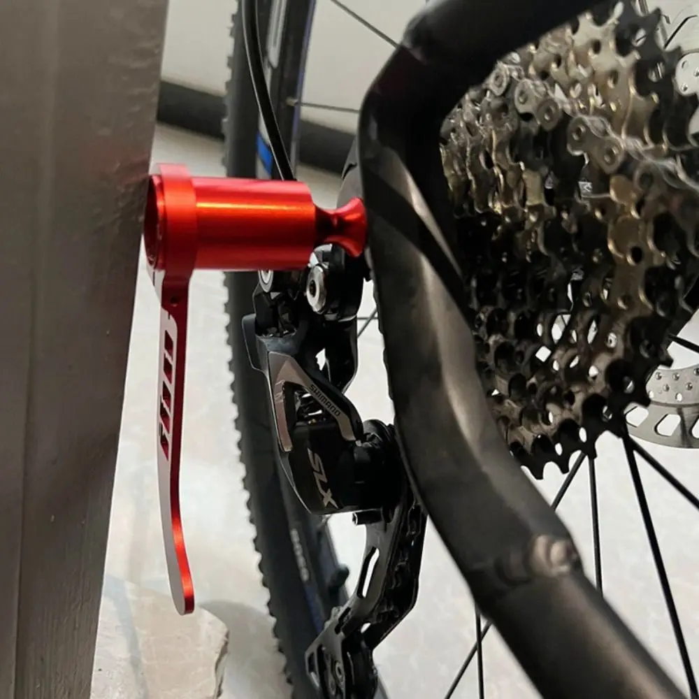 

Aluminium Alloy Bicycle Derailleur Guard Ultralight Quick Release Bike Rear Derailleur Protector Gear Mount Bracket