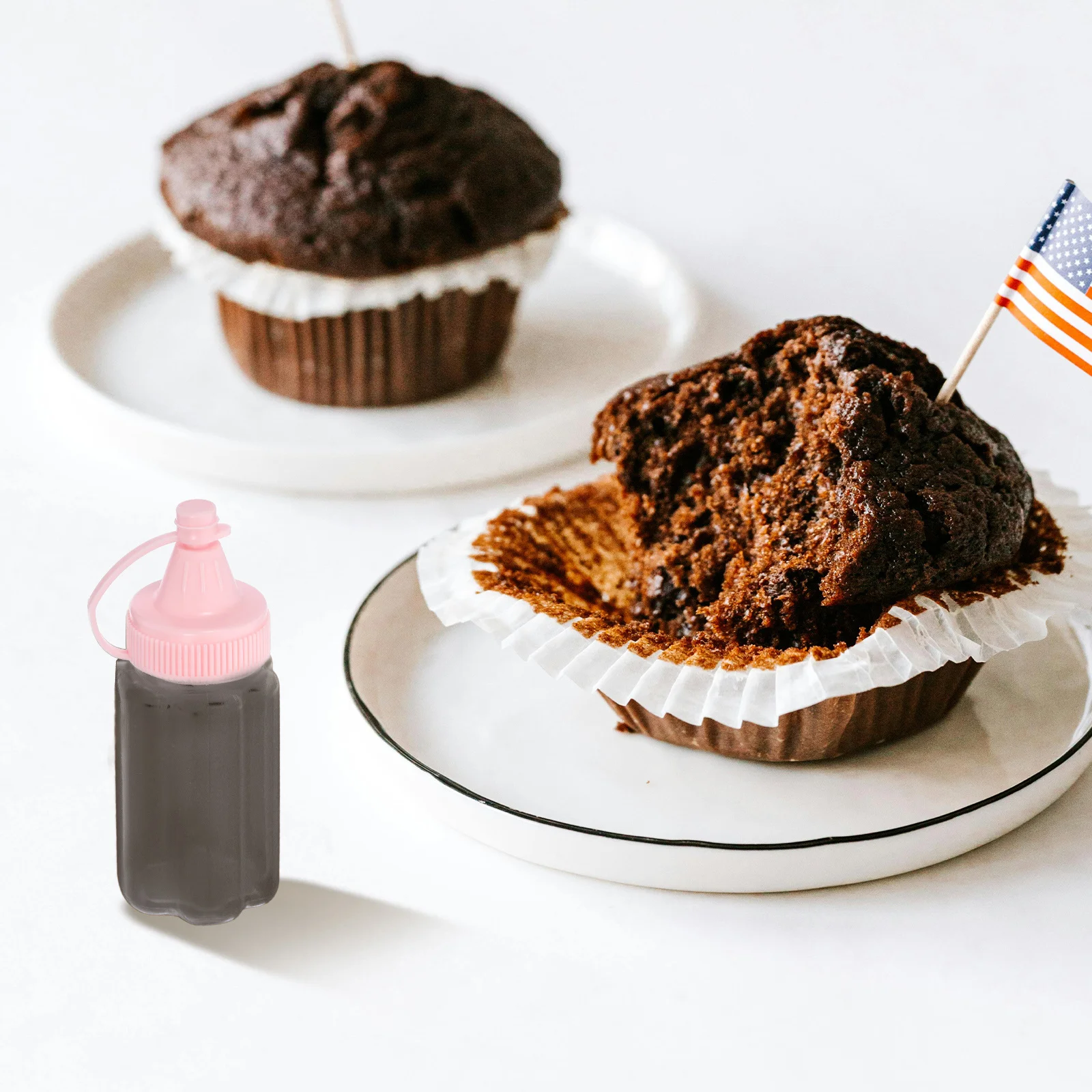 

4Pcs Cat Paw Squeeze Bottles Kitchen Condiment Storage Honey Syrup Sauce Dispenser Reusable Plastic Squeeze Bottles Kitchen