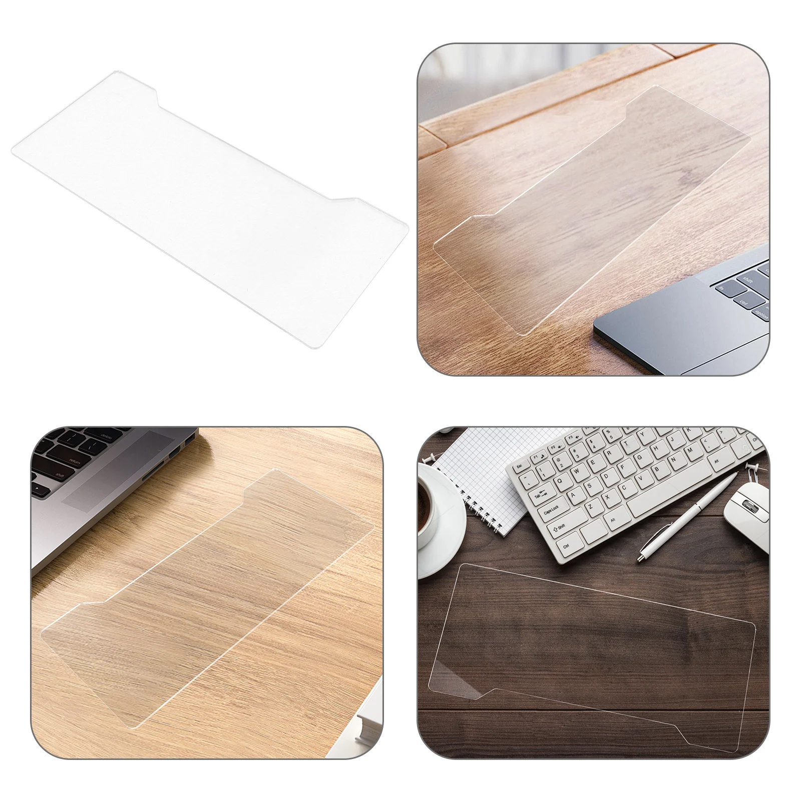 Transparent Acrylic Cover For Laptop High Transparency Dust Proof Spill Resistant Clear Protector Shield Compatible With Apple