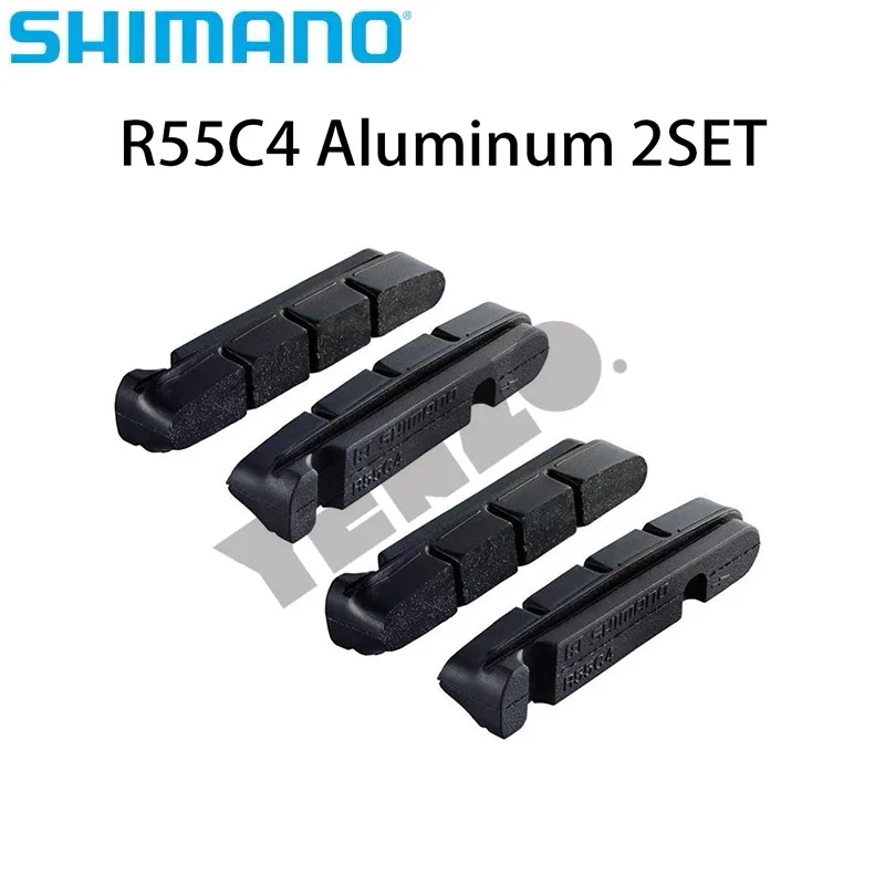 Shimano R55C4 DURACE ULTEGRA 105 ROAD BIKE V BRAKE PADS Aluminium Rim 2