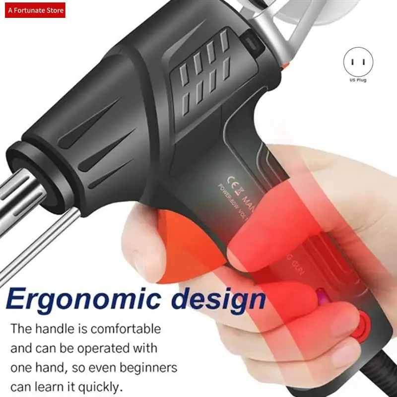 

Internally Heated Laser-Welding Tool, Multi-Function Soldering Iron Set, Automatic Handheld Electric Welder US Plug-A78G