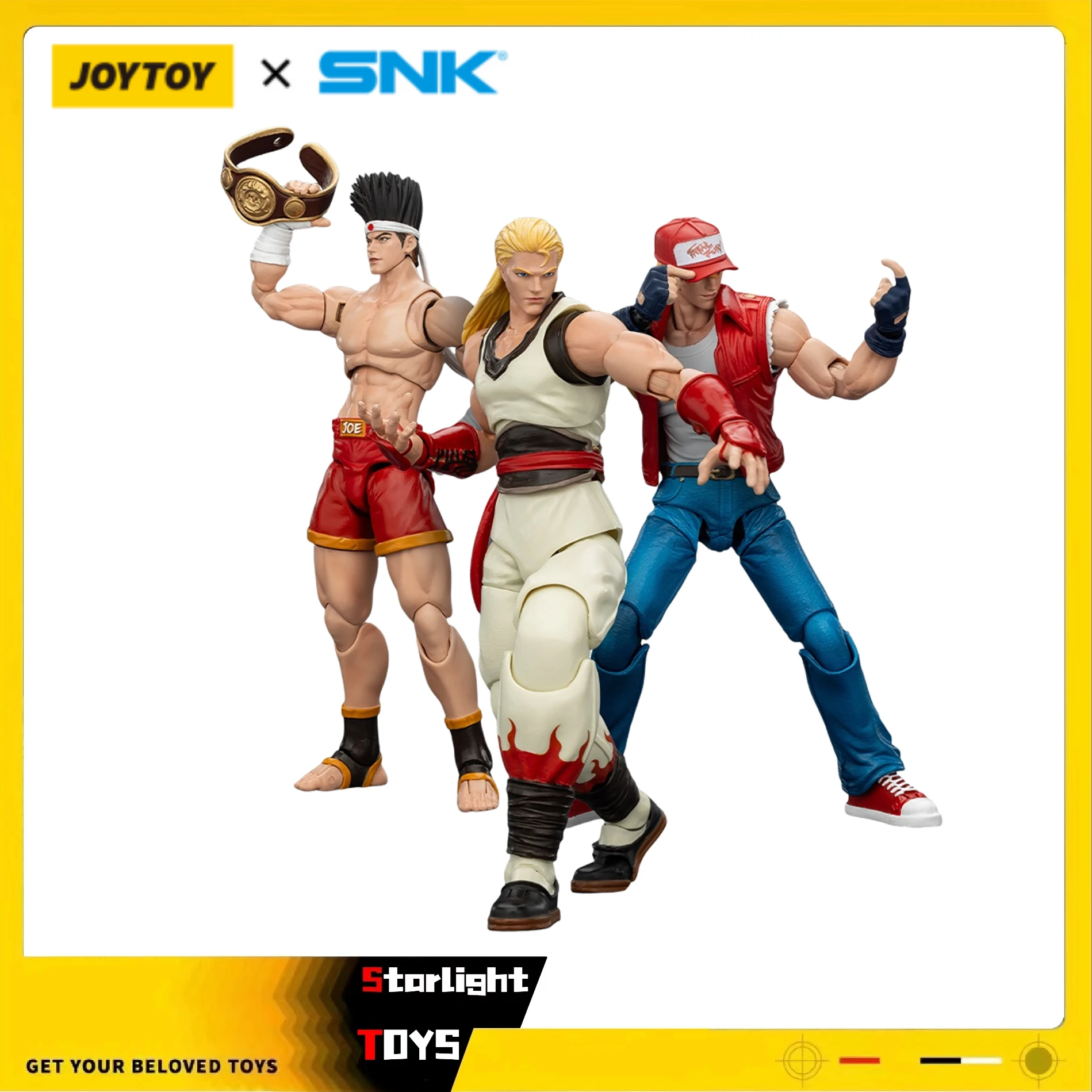 

【Предзаказ】Коллекционная фигурка JOYTOY KOF '98UM Fatal Fury Team, масштаб 1/18