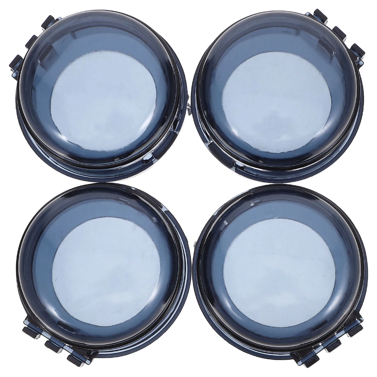 

4pcs Black Gas Stove Protective Covers Knob Safety Child Proof Protectors Plastic Durable Performance Easy for child