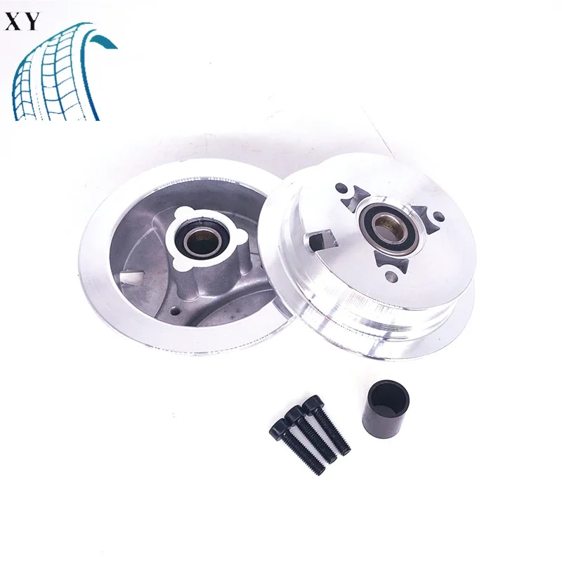 8 / 9 / 10 Inch Aluminum Alloy Wheel Hub 2.80/2.50-4 Steel Ring 3.00-4 Wheel Rim 4.10/3.50-4 Wheel Hub 6002RS Bearing