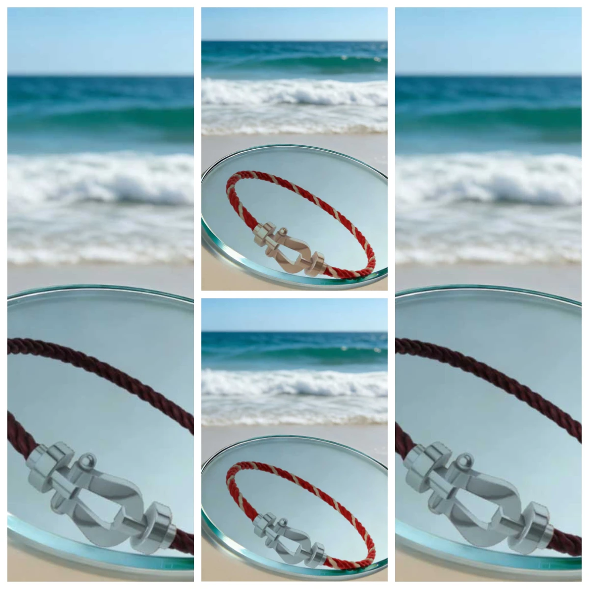 

Большая нейлоновая веревка из титановой стали без циркония для повседневного ношения и в качестве подарка на вечеринку, изысканный подарок для женщин.