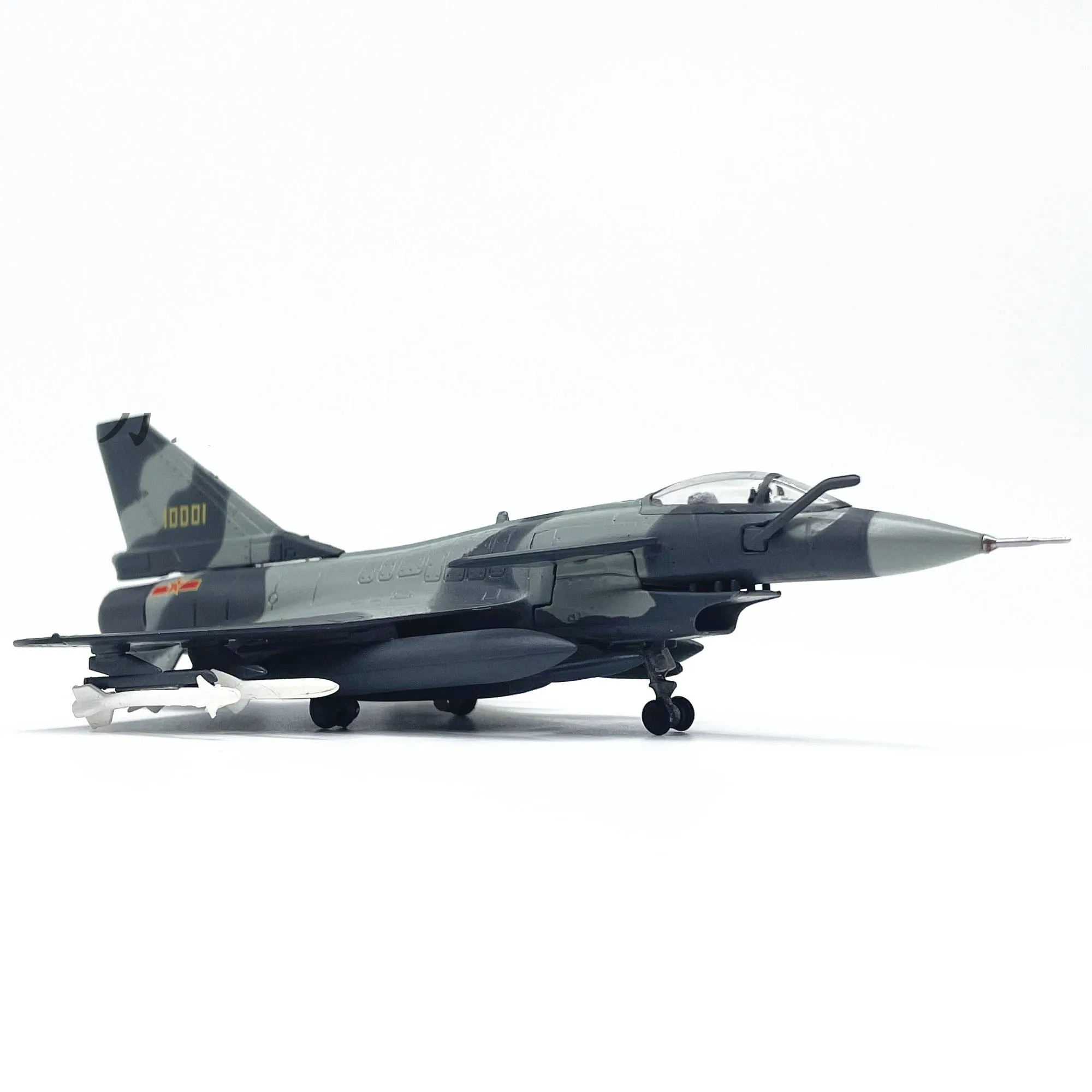 1:144 Chinese J-10 Fighter J10 Aircraft Model Alloy Die Cast Militarized Combat Aircraft Finished Product Static Collection Gift