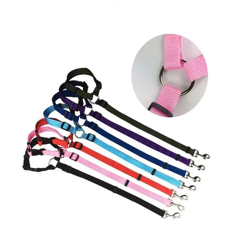 Adjustable Pet Car Seat Belt Dog Cat Headrest Restraint Strap Nylon Safety Leash Vehicle Travel Safety Rope Dog Car Accessories