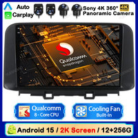 Android 15 Car Radio For Hyundai Encino Kona 2018 2019 - 2022 Carplay Auto Multimedia Stereo Video Player NAVI GPS 4G WIFI 2 DIN