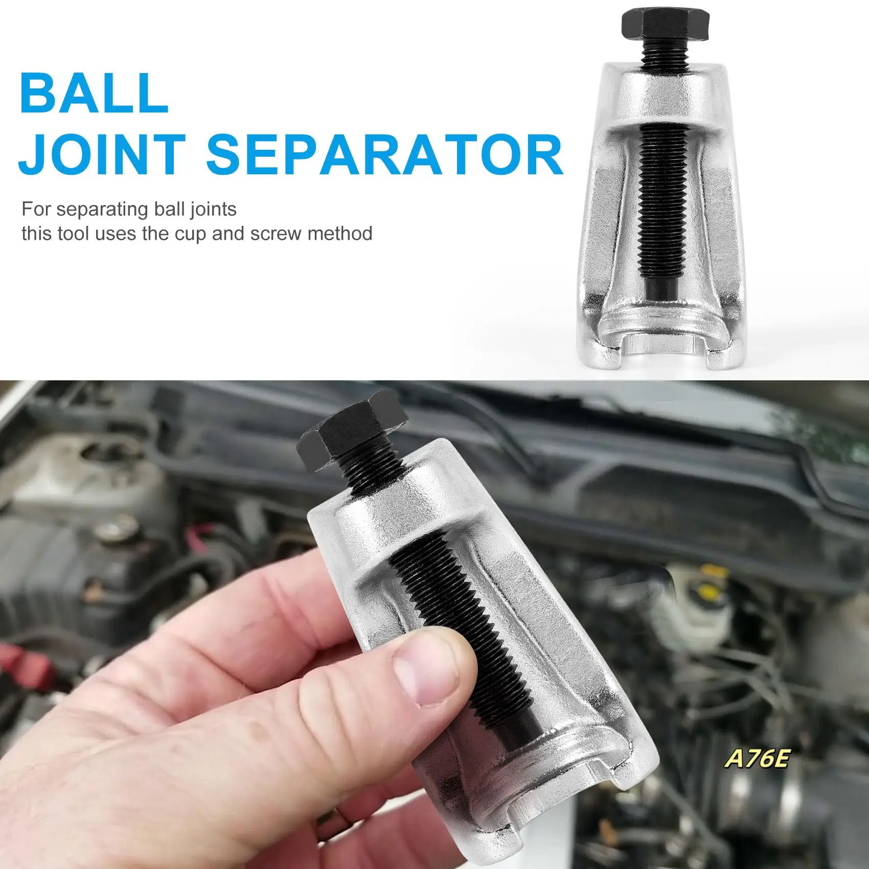 

Adjustable Ball Joint Separator Car Ball Joint Puller Removal Tool 2Pcs/Lot Automoitve Steering System Tools Garage Work