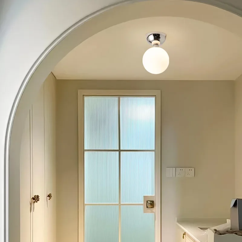 French Retro Aisle Entrance Balcony Corridor Foyer Magic Bean Ceiling Light