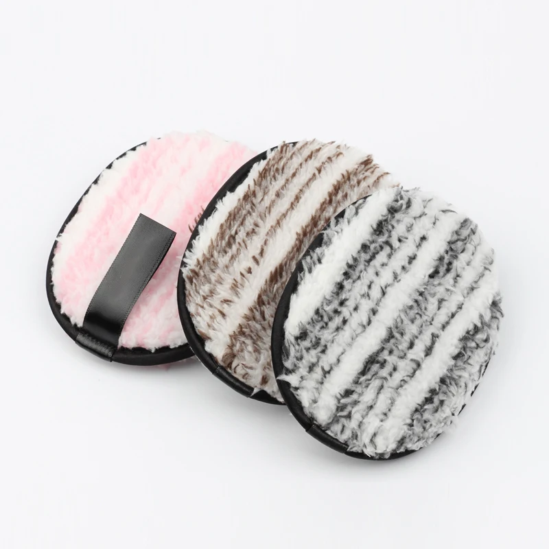 3 Pcs Fiber Makeup Remover Pad Reusable Face Clean Sponge Cloth Towel Cosmetic Puff Double layer Washable Cottons