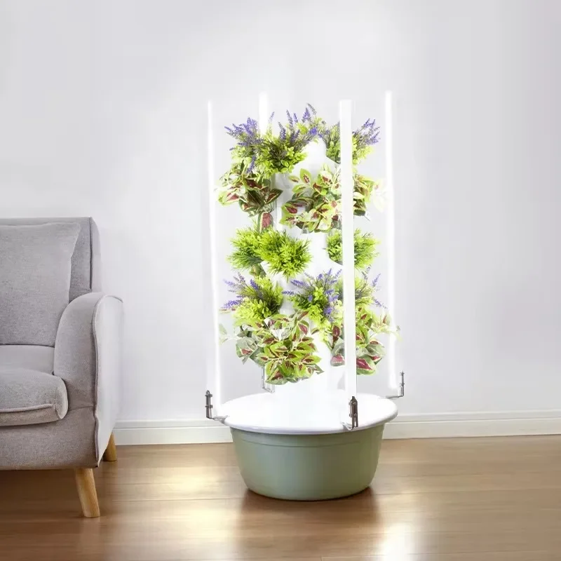 High quality agricultural Hydroponic/Aeroponics System Vertical Tower for Vegetable Planting