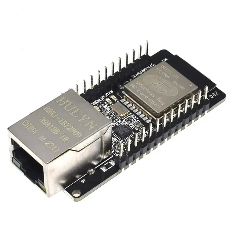 WT32-ETH01 Embedded serial port to Ethernet/WiFi+Bluetooth serial port transparent transmission ESP32 wireless module