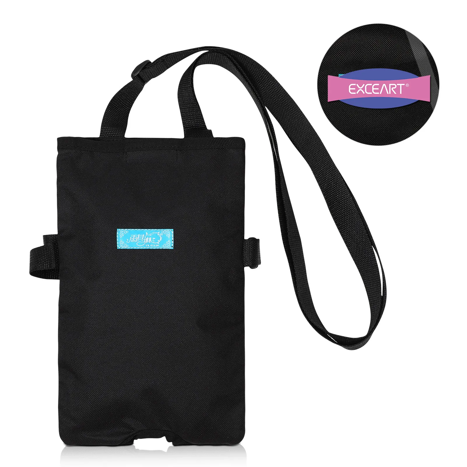 

Держатель для мочеприемника с защитным чехлом из холста, регулируемым плечевым ремнем и фиксатором на бедро, для дренажного мешка большой емкости, для ухода за пациентами