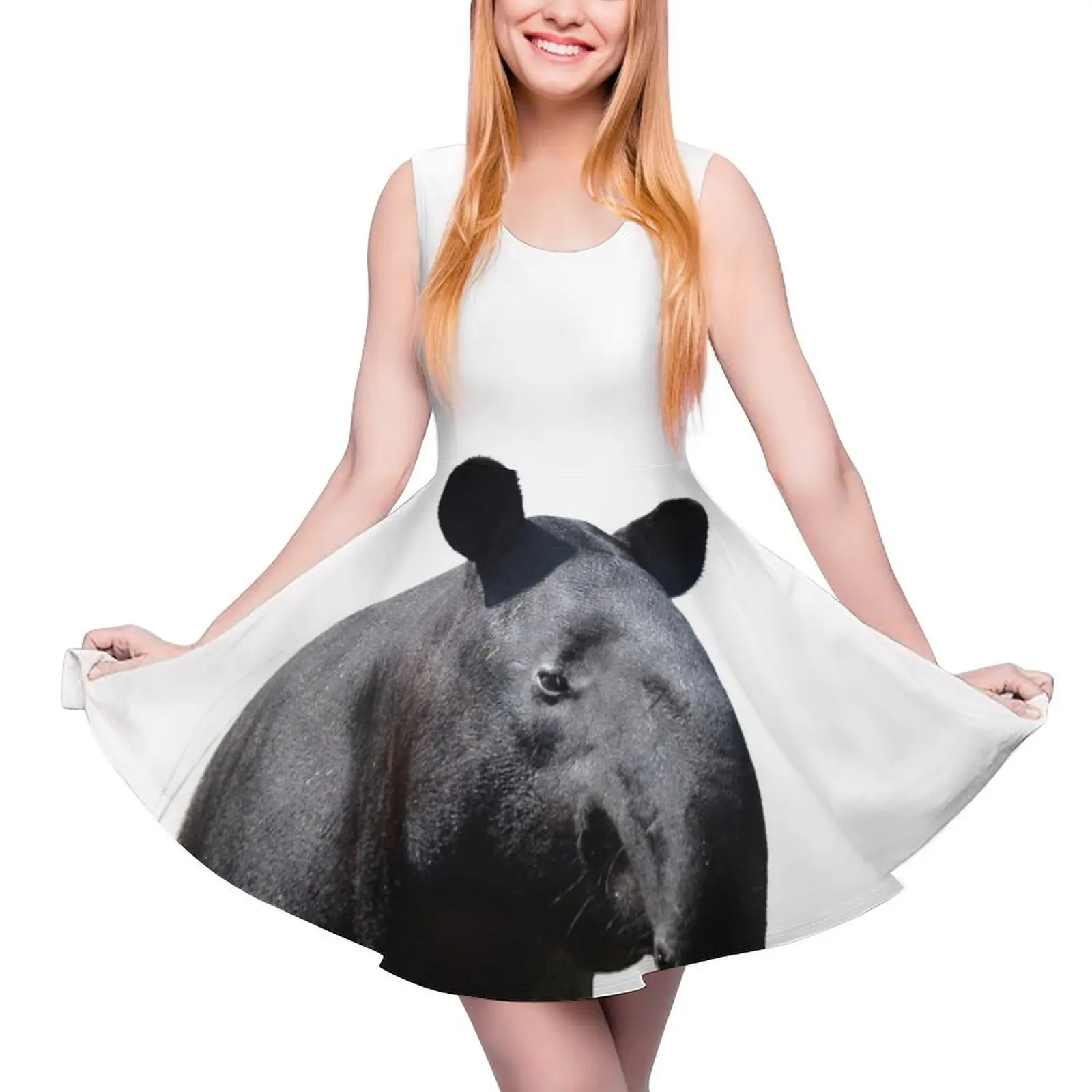 The Most Handsome Tapir in the World Sleeveless Dress Clothing clothes for woman