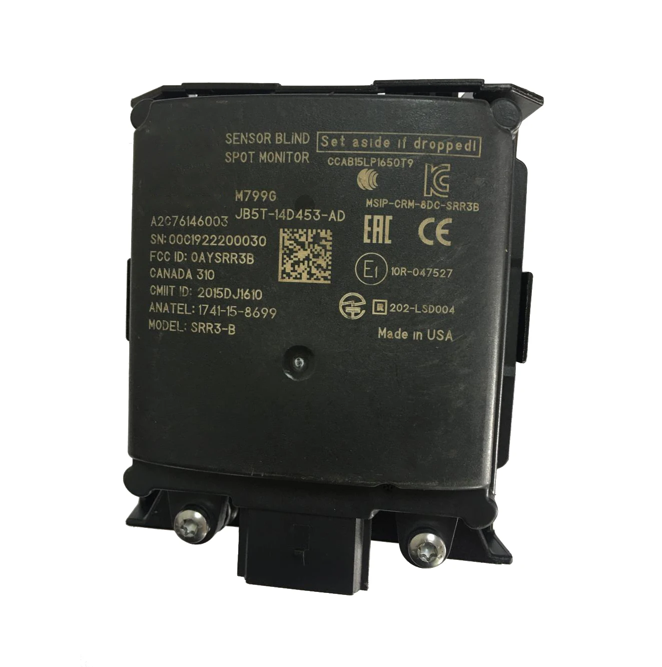 JB5T-14D453-AD Met Beugel Dode Hoek Sensor Module Afstandssensor Monitor Voor 17 18 19 Ford Explorer