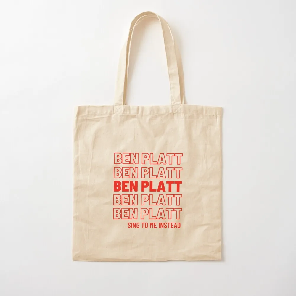 

ben platt Tote Bag hand bags handbag tote bag custom Canvas Tote Bag