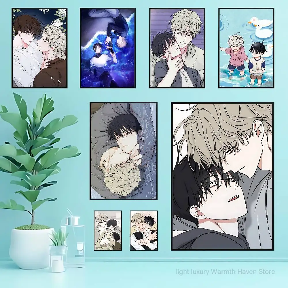 

Manhwa Low T-Tide in T-Twilight Anime Wall Art Canvas Painting Poster For Living Room Home Decor Decoration Picture