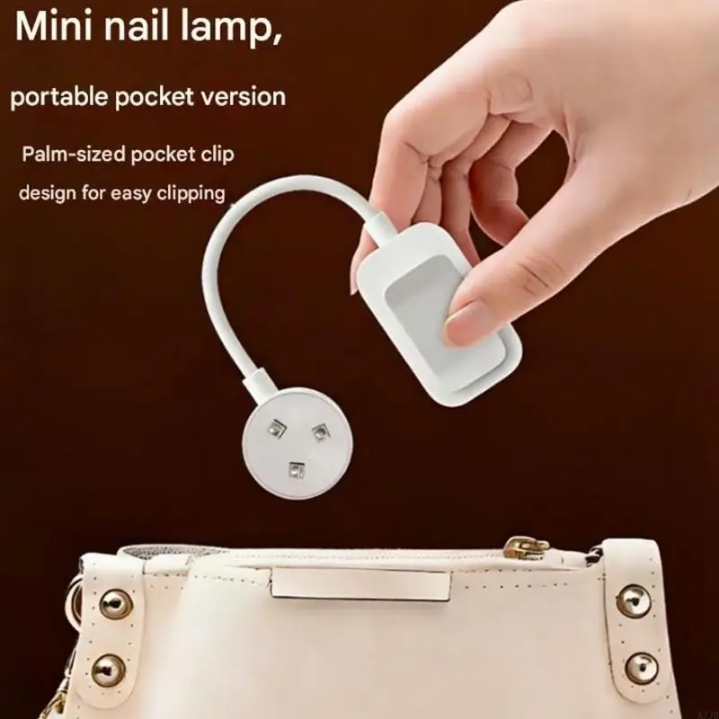 Fast Curing UV Lamp Portable Foldable Design For Quick Manicure At Home