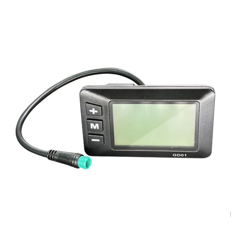 

Новый-Ebike 24V 36V 48V JN LCD GD01 водонепроницаемый дисплей для JN контроллера, Электронная велосипедная втулка