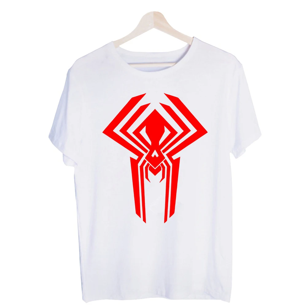 Men's Spider Web Inspired Graphic Tee, Short Sleeve Crew Neck T-Shirt for Casual Streetwear and Daily Outfits