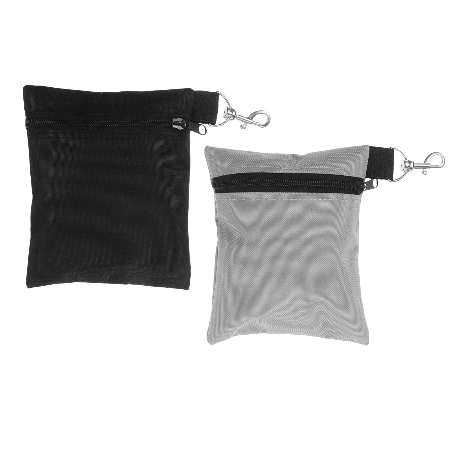 

2PCS Golf Bag Durable Nylon Storage Container Golf Ball Storage Sleeve Ball Case Men Training Equipment ganizer