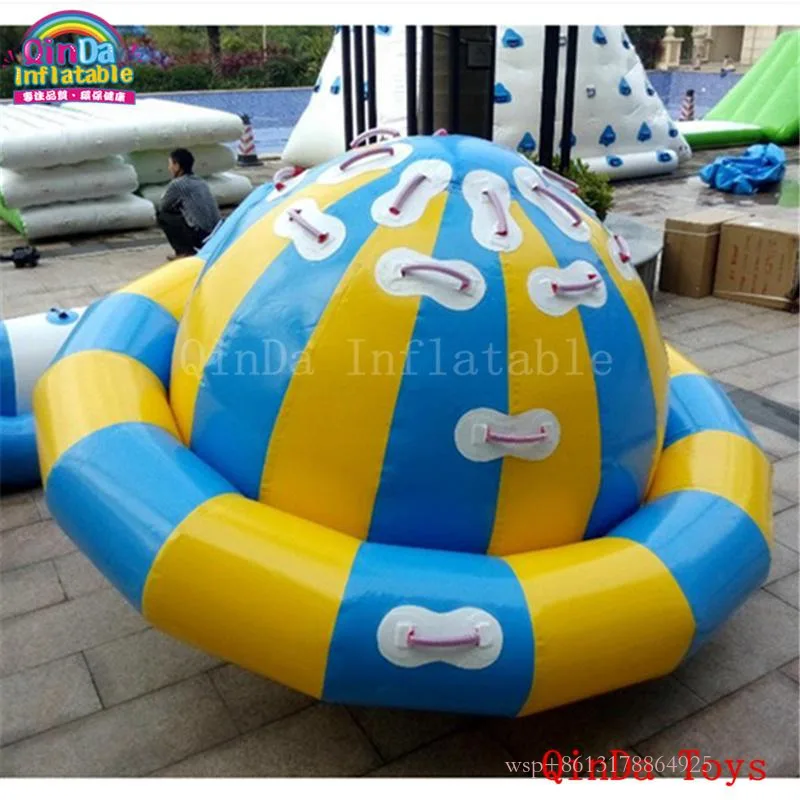Hot 2017 Air Rockit Circular Inflatable Water Saturn,Water Toys Inflatable Floating Saturn With Free Air Pump ,