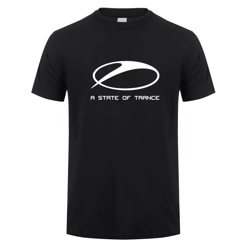 Summer Armin Van Buuren A State Of Trance T Shirt Tshirts Men Fashion Short Sleeve Cotton O-neck Music DJ T-shirt LH-035