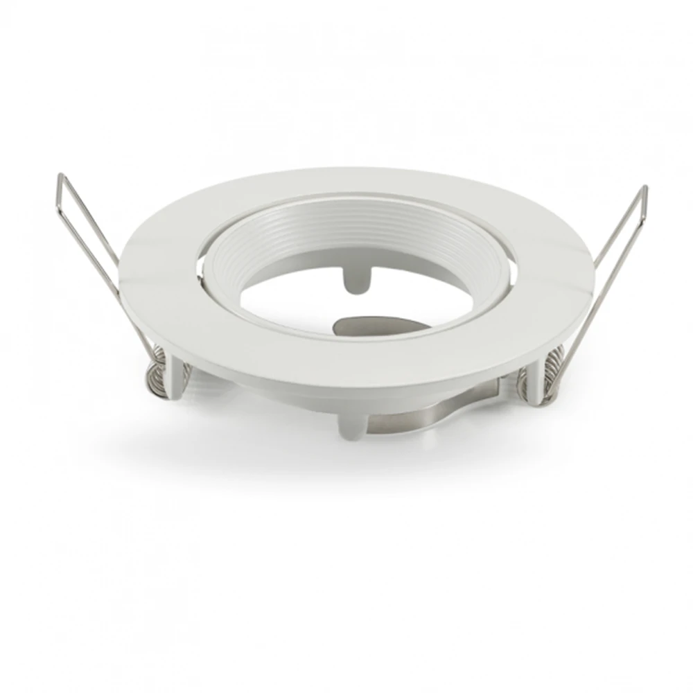 2pcs  LED Downlights  MR16 GU10  Rotatable Downlight Bracket Fitting Ceiling Spot Lights for Home Illumination