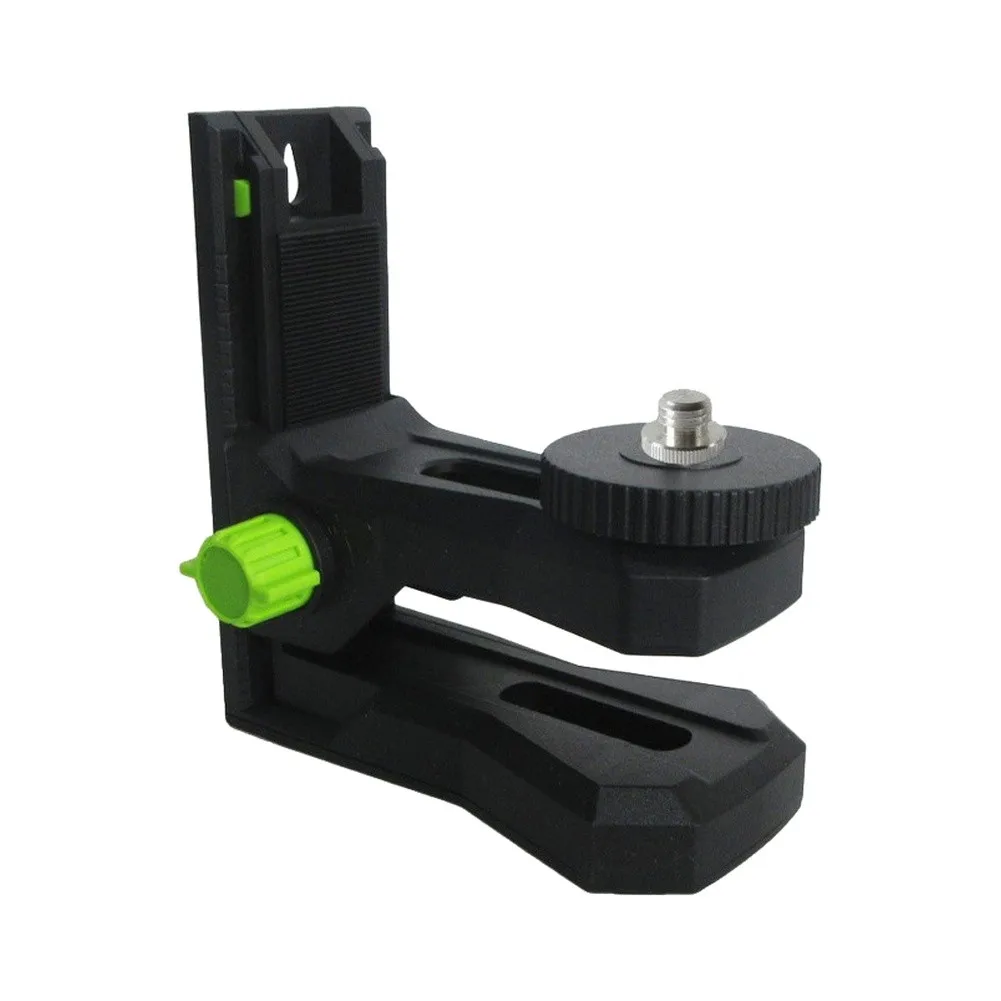 1pc 360° Rotating Level Mount With Magnetic Base & Fine Height Adjustment L-shaped Bracket 1/4