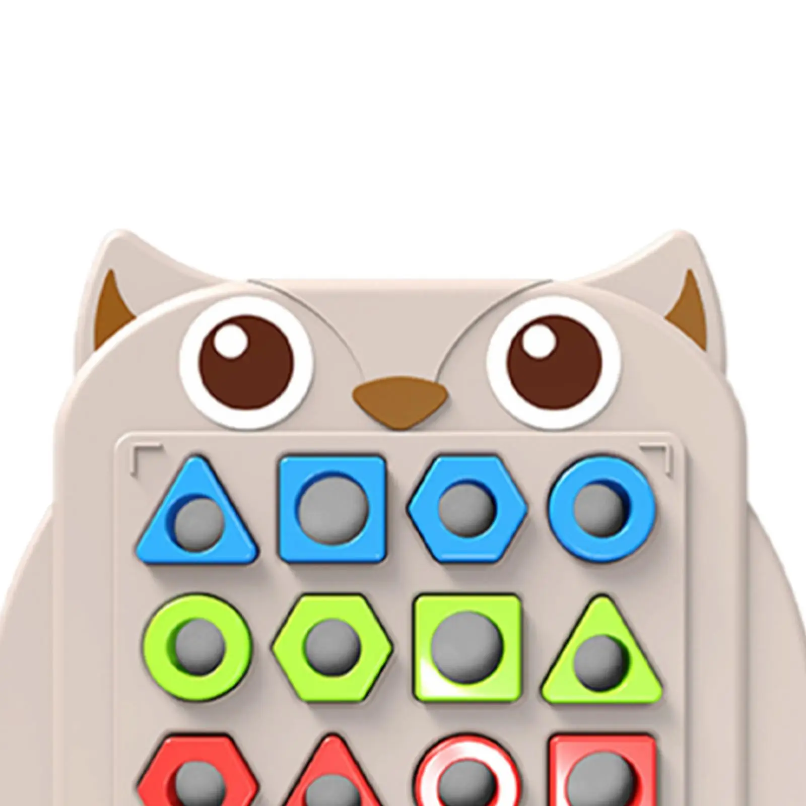 

Geometric Shape Matching Board Game, Exercise Hand Eye Coordination Shape Color Matching Games Puzzle , for