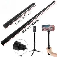 Tripod Extension Selfie Stick for DJI Om 5 Osmo Mobile 5 4 3 Gimbal Camera FeiYu Zhiyun Smooth Moza Mini Isteady Accessories