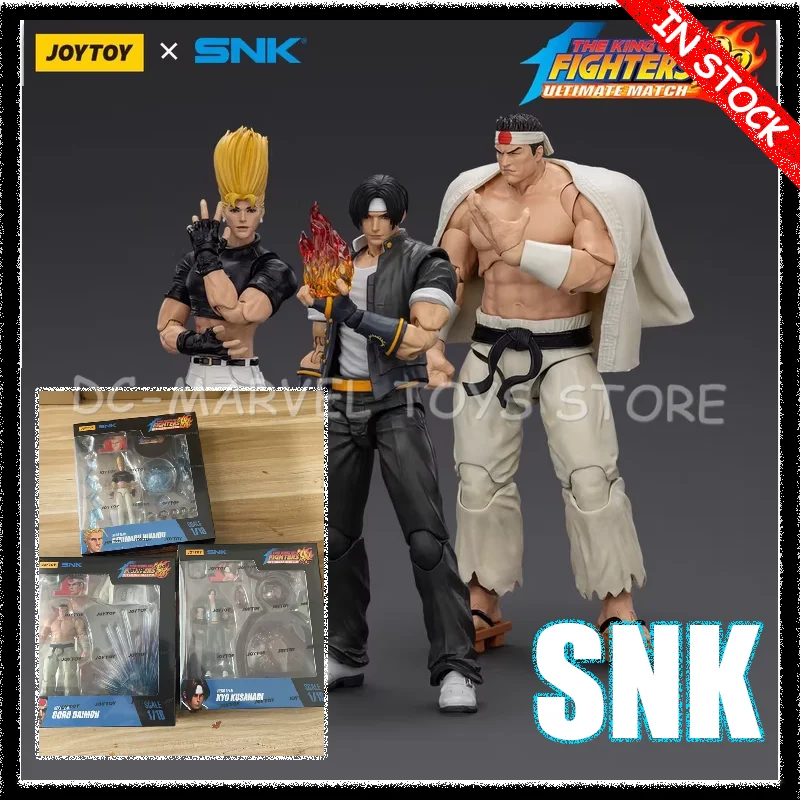 

В наличии JOYTOY 1/18 KOF 98UM Hero Team Kyo Kusanagi Goro Daimon Benimaru Nikaido Anime Custom Gift Toys