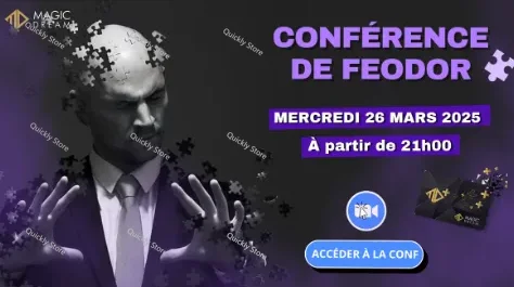 

Pierre Onfroy - Conference MD+ Magic tricks (Instant Download) Quickly send