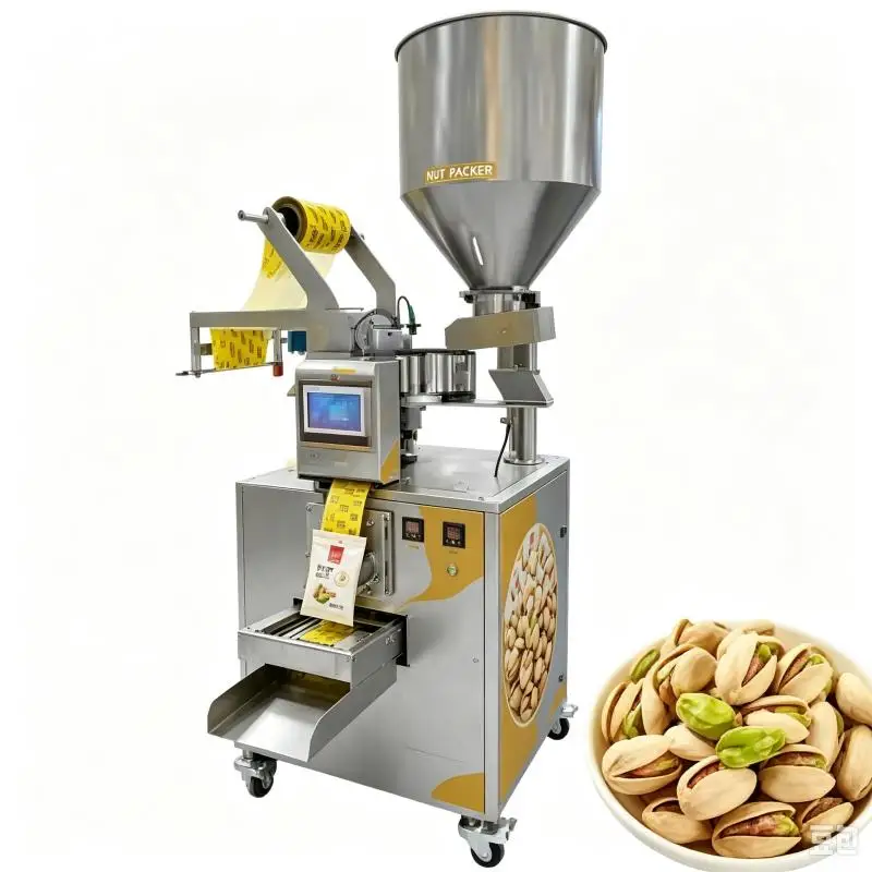 Automatic Vertical Packing Machine Corn Flake Pellet Chips Sachet Packaging Equipment High Speed Granule Bagging System Food