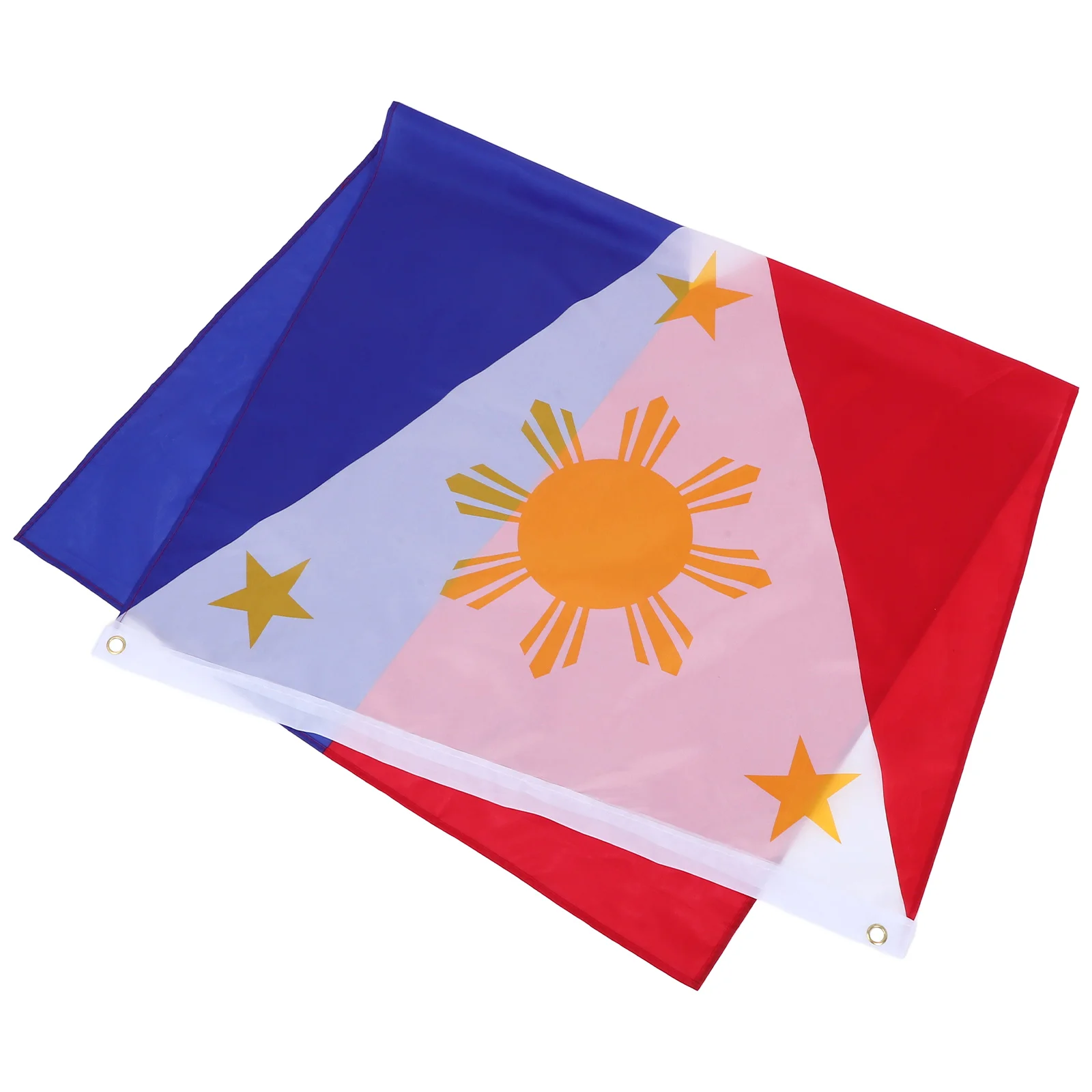 

1pc Philippine 3X5Ft Polyester Outdoor Flag Courtyard National Flag Yard Decor Durable Waterproof Festival Decoration