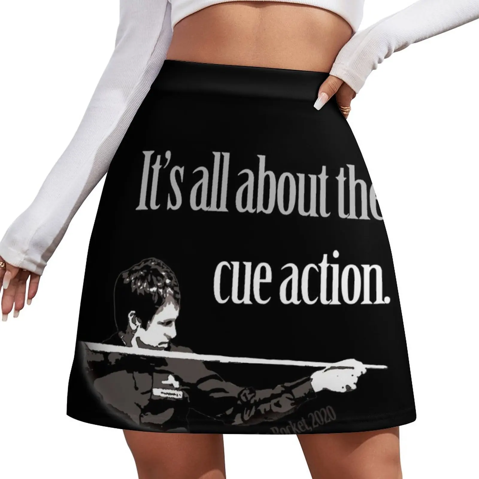 Ronnie O'Sullivan Snooker 2020 It's all about the cue action (simple) Mini Skirt Women skirts Clothing