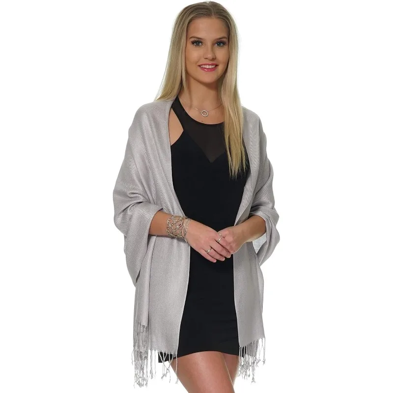 Shawls and Wraps for Evening Dresses, Large Soft Pashminas Wedding Shawl