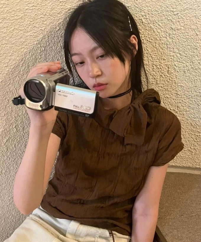 New Chinese Style Retro Texture Short Sleeve T-Shirt Necktie Design Base Layer Top Commute Style Other Material Made