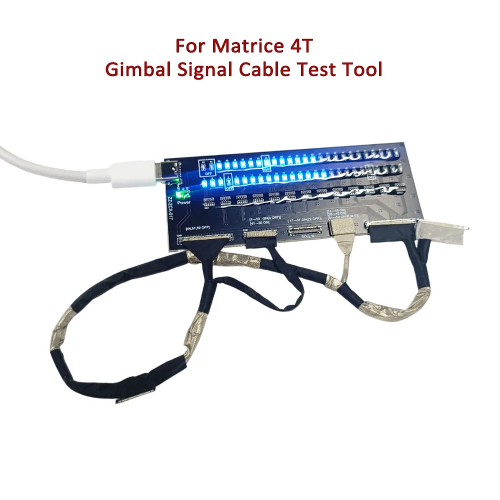 New Gimbal Signal Cable Test Board For Matrice 4T Accessory PTZ Camera Coaxial Signal Transmission Flex Line Wire Test Tool