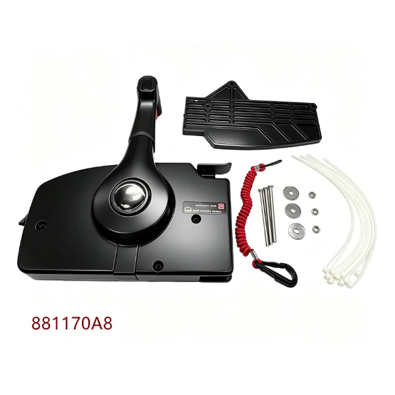 

Remote Control Box 881170A8 For Mercury Outboard simple (without wire harness/ lifting switch/start switch) F4 F5 F6