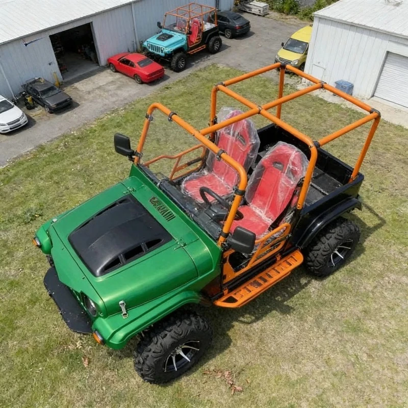 4x4 Off-Road Mini Buggy 200cc-500cc Powered 500kg Load Capacity New Model All-Terrain Four Wheeler Quadricycle