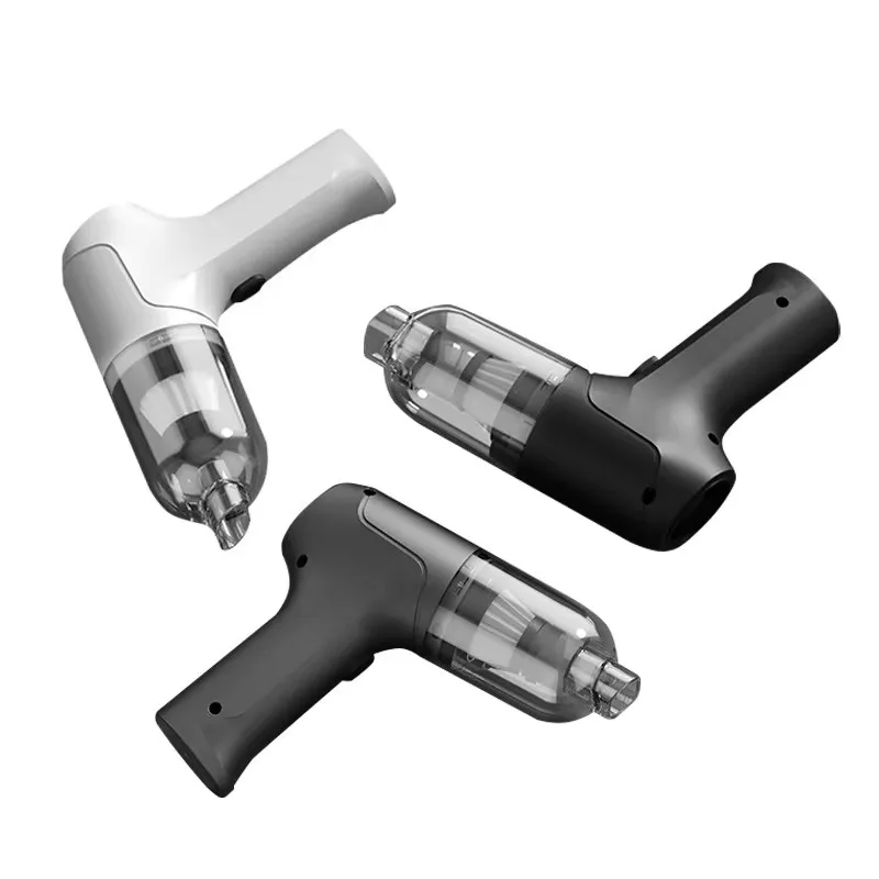 เครื่องดูดฝุ่นในรถยนต์ ฟังก์ชั่นดูดและเป่าลมในตัว เครื่องดูดฝุ่นแบบพกพาสำหรับใช้ในครัวเรือน กำลังสูง ไร้สาย